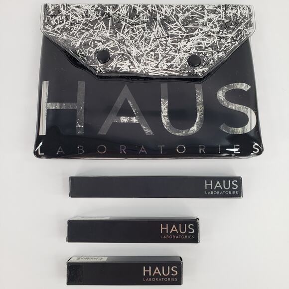 Lady Gaga Haus Labs Laboratories 4pc Cosmetics Set STARLIGHT REIGN PARADISE +Bag - Picture 4 of 12